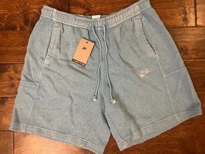 Pantalones Cortos Informales Nike Para Hombre Azul Moteado Club Polar Cordón DQ4667-416 XL Foto 1 de 3