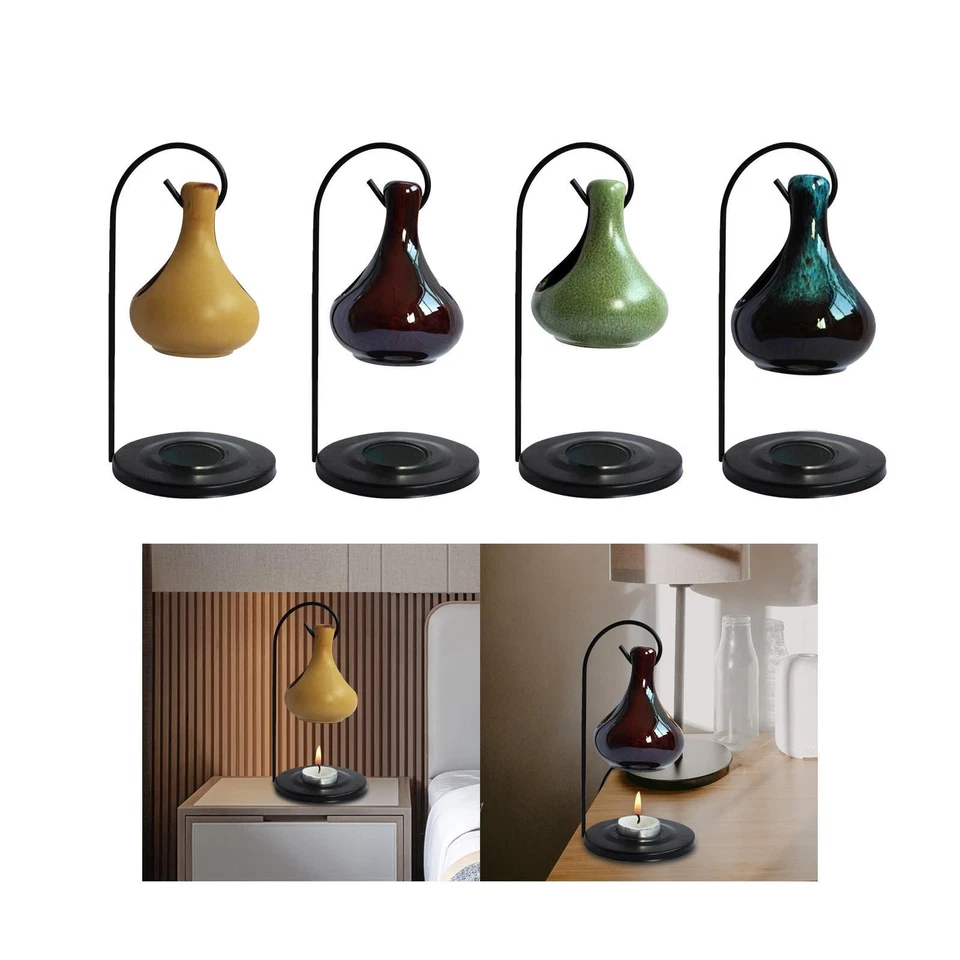 Candelabro de cerámica con quemador de aceite esencial decoración Foto 1 de 1