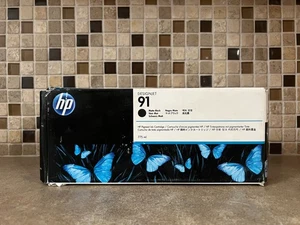 CARTUCHO DE TINTA NEGRO MATE ORIGINAL HP 91 C9464A 775 ML PARA DESIGNJET Z6100 - Imagen 1 de 6