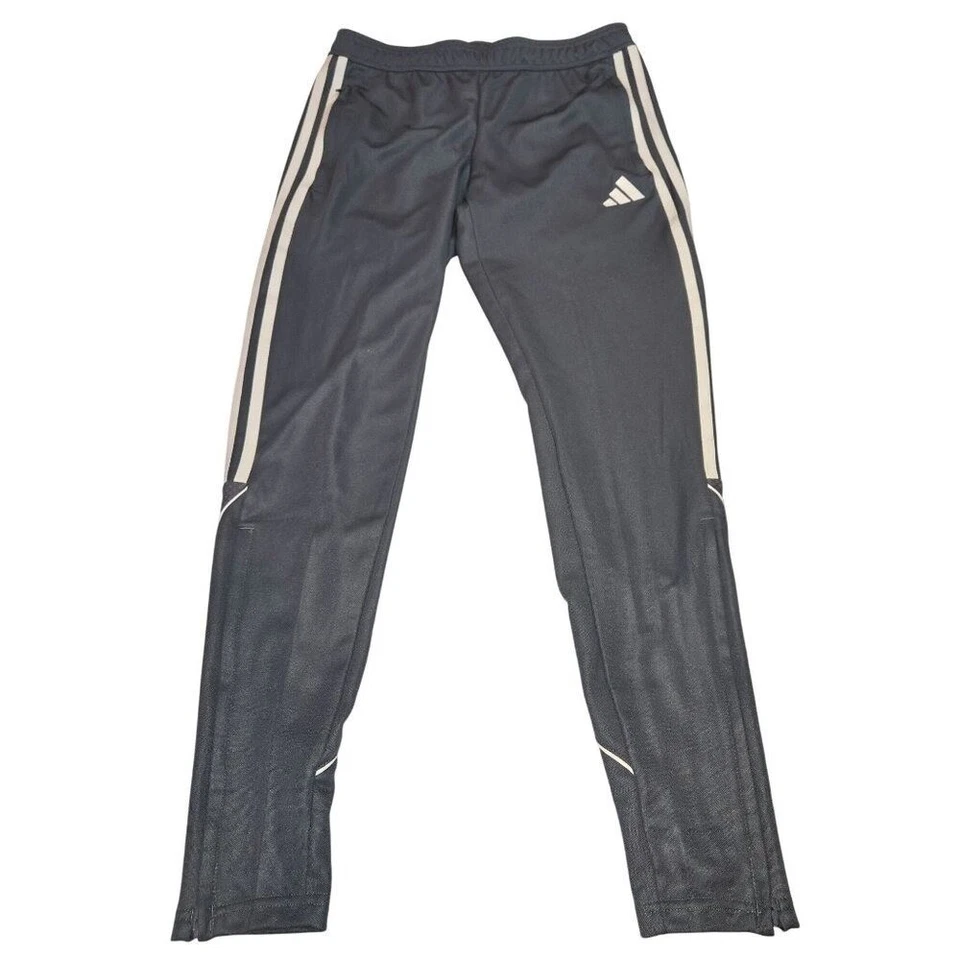 ADIDAS Tiro23 League Pants Women Small Onix Gray Football Soccer Tapered Leg