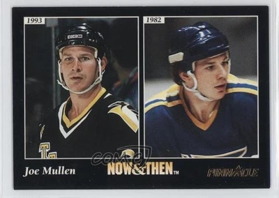 1993-94 Pinnacle Now & Then French Joe Mullen #240 HOF - Image 1 of 2