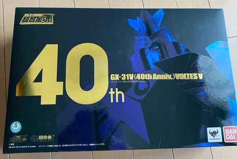 GX-31V Soul of Chogokin 40th Anniversary BANDAI Voltes V Figure *UNUSED* Cover