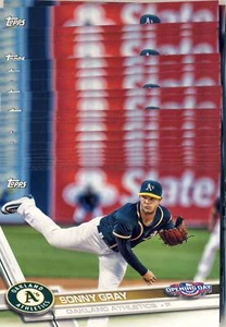 (60) 2017 Topps Opening Day SONNY GRAY Base Card LOT Athletics #79 - Imagen 1 de 1