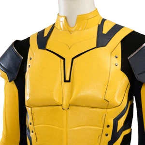Movie Deadpool 3 Logan Cosplay Costume Hero Wolf Wolverine Jumpsuit Outfit Props - Picture 1 of 22