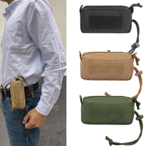 Tactical EDC Molle Pouch Waist Belt Bag Storage Sundries Pack Waterproof Outdoor - Picture 1 of 15