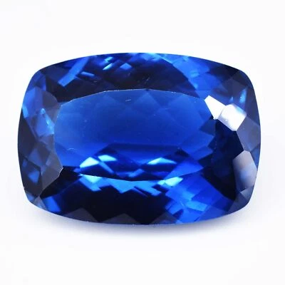 Cojín de cianita azul natural 43,20 quilates CERTIFICADO impresionante piedra preciosa suelta Foto 1 de 4