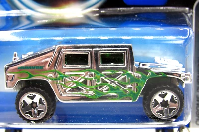 HOT WHEELS 2006 CHROME BURNERZ SERIES HUMMER - Image 1 of 4