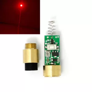 Modulo diodo laser rosso 650 nm 100 mw con obiettivo e supporto obiettivo per fai da te - Foto 1 di 7