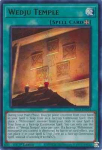INFO-EN054 Wedju Temple Ultra Rare Yugioh 1st - Picture 1 of 1