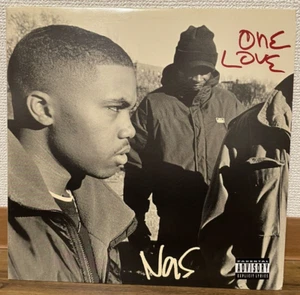 NAS / ONE LOVE + REMIX feat. Sadat X / 12" Vinyl 1994 US ORG / VG+ / RARE! Q-TIP - Picture 1 of 6
