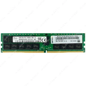 IBM-Lenovo 64GB DDR4-3200 PC4-25600 RDIMM 4ZC7A15124 02JG340 Server Memory RAM - Picture 1 of 2