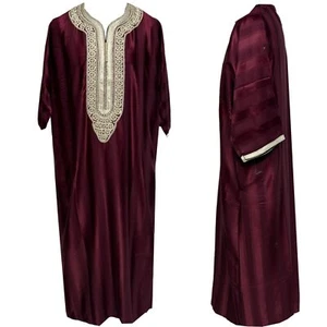 Original Marokkanische Herren Thobe Jubba Kandora Djellaba Gandouras - Bild 1 von 3