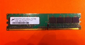 Micron MT8HTF6464AY-53EB3 512MB Desktop Memory RAM PC4200U DDR2 - Picture 1 of 3