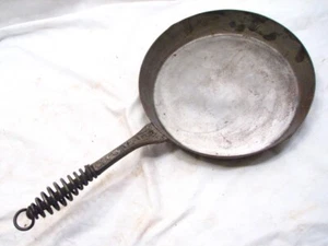 Antica padella pubblicitaria Grand Union Tea Co padella pubblicitaria ferro/acciaio premium - Foto 1 di 4