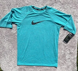 Kids 13-15 Nike Dri Fit Swim Shirt Xl - Picture 1 of 4