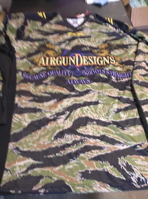 Camisa hexagonal azul OG-AGD Social Paintball Airgun Designs 5XL Foto 1 de 2