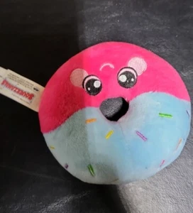 Neu mit Etikett Squeezamals DAVE DONUT Stress Squeeze Ball duftend langsam ansteigend Plüschtier 5" - Bild 1 von 3