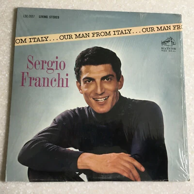 Sergio Franchi ?– Our Man From Italy RCA VICTOR RED SEAL Stereo 63' Lp Record - Image 1 of 4