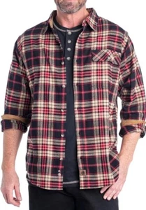 Camisa Legendary Whitetails Buck Camp Franela 4XL Frontier Cuadros Para Hombres NUEVA - Imagen 1 de 5