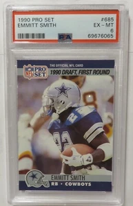 1990 Emmitt Smith Draft First Round ProSet #685 PSA 6 - Bild 1 von 2