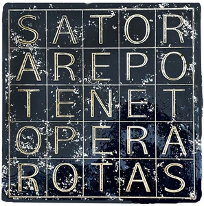Il Quadrato magico del Sator in ardesia -Sator Square black slate 13234 - Bild 1 von 1