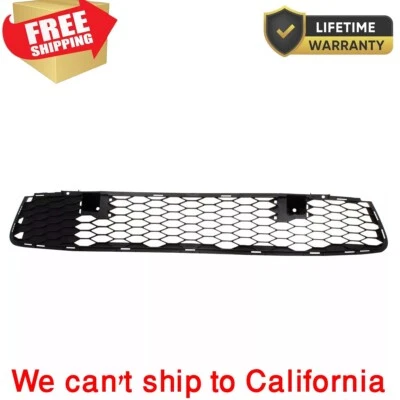 For 2016-2017 New Front Textured Black Bumper Grille Mitsubishi Lancer Plastic - Image 1 of 4