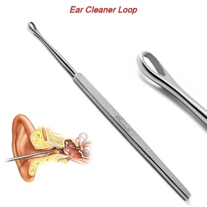 Medizinischer Ohrreiniger Schleife Billeau Ohrenschmalzentferner Ohr Plektrum Kürette Hautpflege Neu - Bild 1 von 3