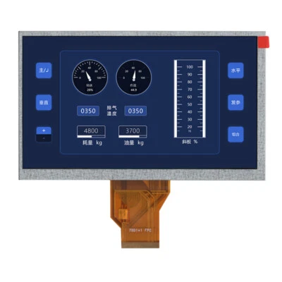 7''Inch 800×480 50 pins FPC LCD Touch Screen For Innolux AT070TN92 TFT Display - Image 1 of 3