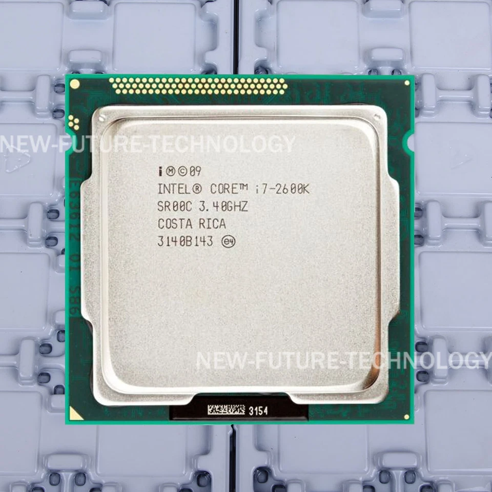 Intel Core i7-2600K (BX80623I72600K) SR00C CPU Processor 5 GT/s 3.4 GHz LGA 1155 - Image 1 of 1