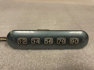 2002-20012 Ford Lincoln Mercury Door Keyless Entry KeyPad Key Pad Door Blue - Picture 1 of 8