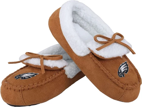 PHILADELPHIA EAGLES--- YOUTH  SLIPPERS---SIZE XL 7-8 Cover