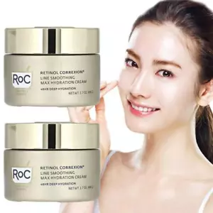 RoC Retinol Correxion Line SmoothingMax Daily Hydration IntensiveAnti-WrinklDE- - Picture 1 of 12