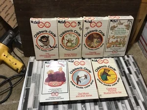 Lot Of 7 Children’s Circle Where Books Come Alive! VHS Videos - Picture 1 of 21
