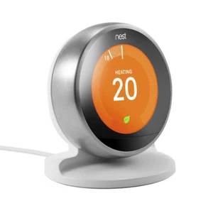 Soporte Blanco Soporte Escritorio Soporte Para Nest Learning Termostato 3ª Generación ¡Nuevo! - Imagen 1 de 12