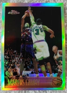 1996 97 Topps Chrome Refractor Marcus Camby Rookies Plus - Picture 1 of 11