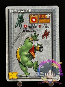 Tarjeta Donkey Kong King K. Rool Donkey Kong T1008 NINTENDO Juego de cartas coleccionables japonés DK - Imagen 1 de 10