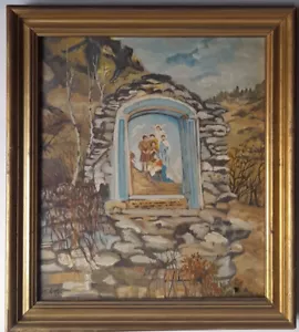 ARTE NAIF SANTELLA MONTAGNA ANGELI SANTI PREGANTI oliotavola ENRICO COPETTA COEN - Foto 1 di 2