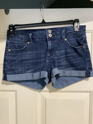 Candies Denim Jean Shorts Women’s Juniors Size 7 Blue - Image 1 of 4