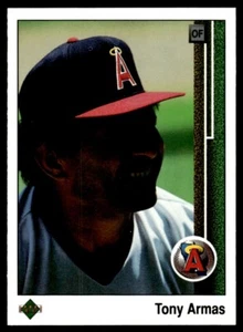 1989 Upper Deck #212 Tony Armas California Angels - Picture 1 of 2