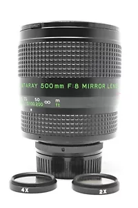 Quantaray 500 mm f/8 Mirror Lens for Nikon w/ Filters (#B24) - Picture 1 of 6
