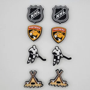 NHL Florida Panthers Hockey Team für Crocs Schuh Charms - 8 Stück - Bild 1 von 1