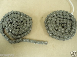 ROLLENANTRIEBSKETTE SINGLE ANSI 35 (JE 2 33 ZOLL LANG) NEU - Bild 1 von 2