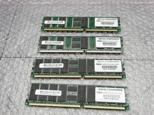 IBM 256MB PC2100 DDR ECC Memory DIMM PN:09N4306 (Lot of 4) - Picture 1 of 6