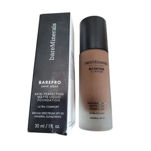 Bare Minerals BarePro Matte Liquid Foundation Deep 57 24 Hour Wear - Picture 1 of 5