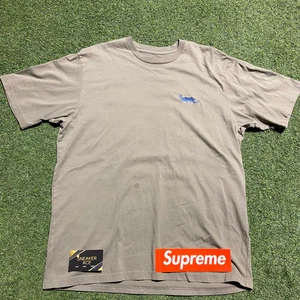 Supreme Washed Tag Dusty Olive: L - Bild 1 von 2