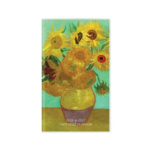 2026-2027 2-Year Planner Van Gogh Pocket Month to View GF45183 - Picture 1 of 3