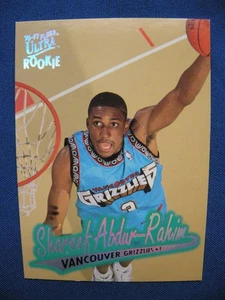 1996 Fleer Ultra Basketball R/C Shareef Abdur-Rahim Vancouver Grizzlies #116 - Bild 1 von 2