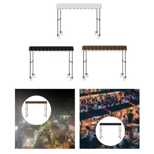 Trolley Cart Awning Vendor Canopy Lightweight Easy Assembly Versatile Stall Cart - Picture 1 of 22
