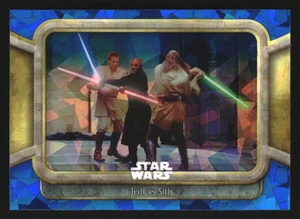 JEDI VS SITH 2024 TOPPS CHROME SAPPHIRE STAR WARS #80 - Picture 1 of 2