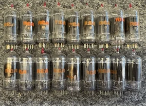 18 x RCA 6FQ7 / 6CG7 Tubes - Bild 1 von 4